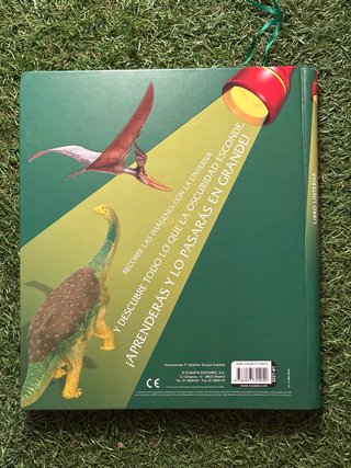 Libro Linterna Dinosaurios Susaeta | Interactivo