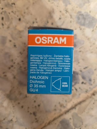 Bombilla OSRAM 20W Halógena