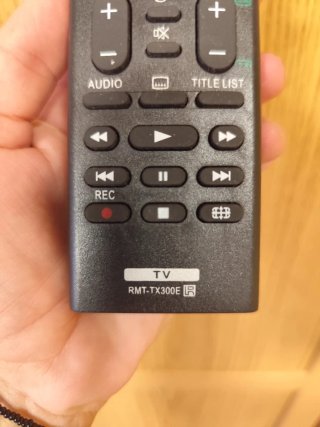 Mando a distancia Sony RMT-TX300E