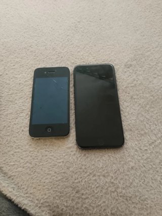 5 iPhones y un iPod para PIEZAS O RECAMBIOS.