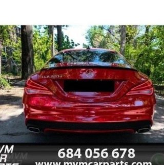 Aleron trasero Mercedes CLA W117 tipo AMG Negro Br