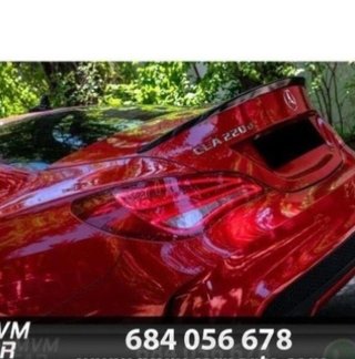 Aleron trasero Mercedes CLA W117 tipo AMG Negro Br