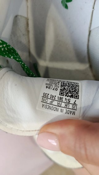 Zapatillas Adidas Samba Blancas y Verdes