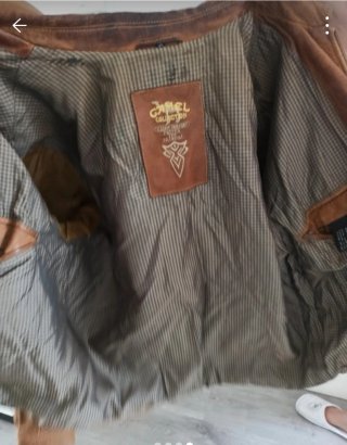 Giacchetta Camel Collection Vintage Marrone