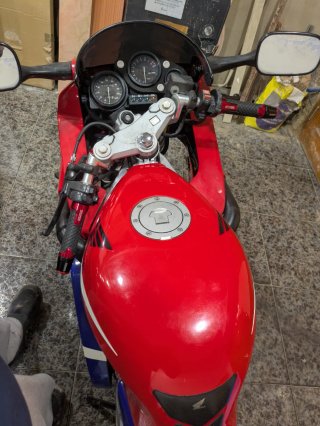 Honda NSR125 JC22 Sportbike Roja/Azul