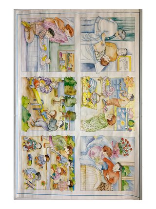 Vicens Vives Làmina mural escolar vintage anys 80
