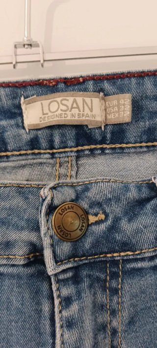 Pantalón vaquero corto chico LOSAN