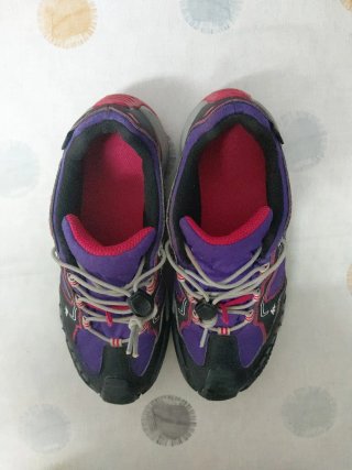 Zapatillas niño Quechua Moradas