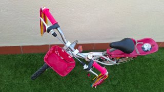 Bicicleta infantil B-Twin 14 niña