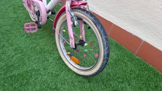 Bicicleta infantil B-Twin 14 niña