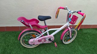 Bicicleta infantil B-Twin 14 niña