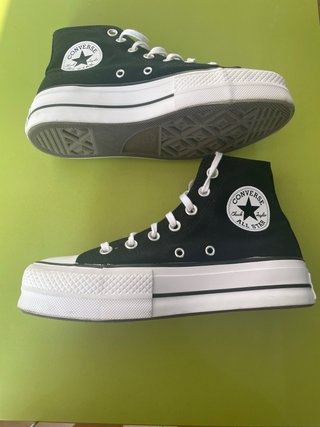 Converse Botas Plataforma Negras