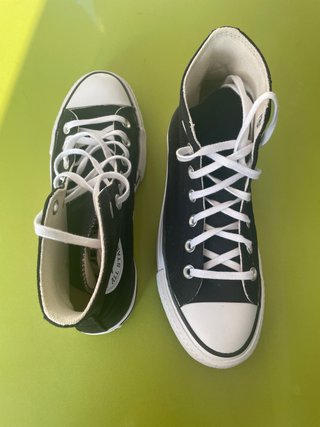 Converse Botas Plataforma Negras