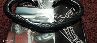 Asidero Pasajero Moto Negro carbono A-sider