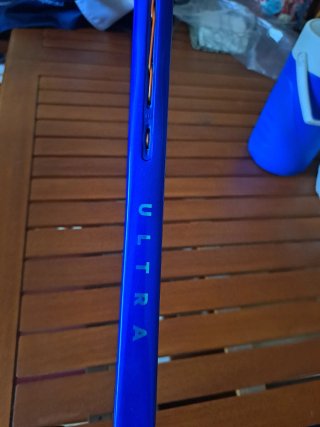 Raqueta de Tenis Azul y Naranja
