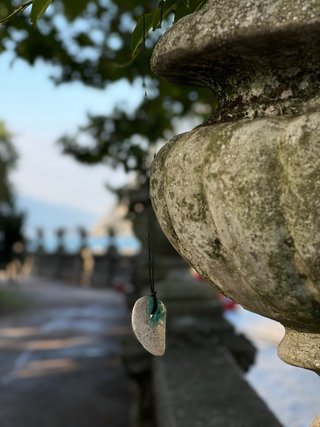 Collana Ciondolo Ceramica Fatto a Mano
