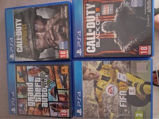 PS4 (PlayStation 4) Negra + Mando