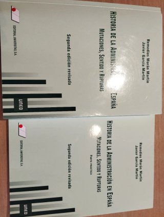 Historia de la administración en España mutacio...