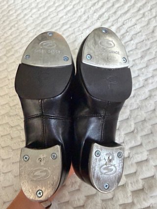 Zapatos Claqué Talla 35 Negros
