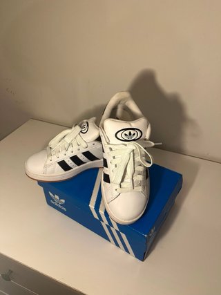 Adidas Campus 00s J - Bianco/Nero