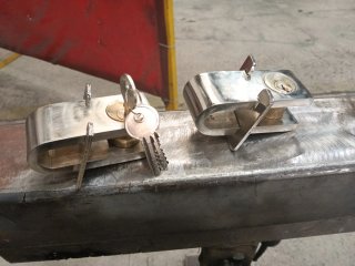Candados de seguridad metálicos