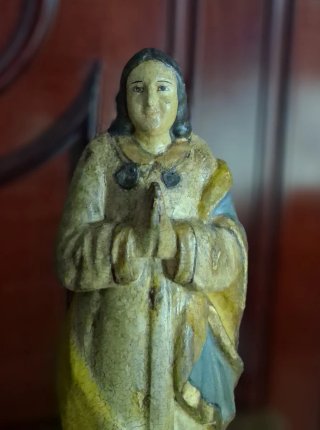 Virgen Inmaculada Madera Antigua
