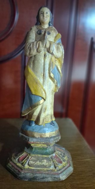 Virgen Inmaculada Madera Antigua