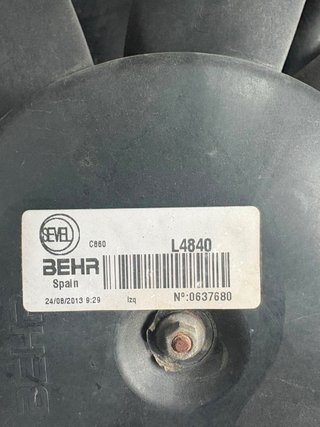 Ventiladores Motor Coche