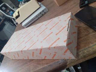 Caja 75 unds. Terminales de riel