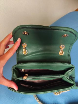 Bolso Acolchado Cadena dorada