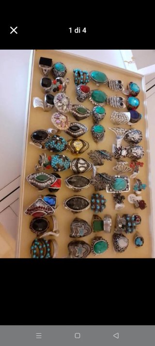 Stock anelli nuovi varie misure