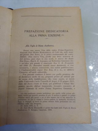 Suor Maria Mazzarello sacerdote Maccano 1934