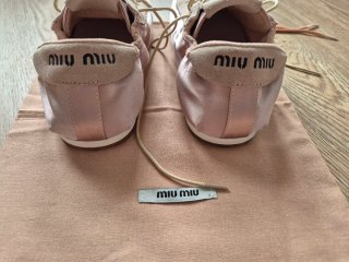 Sneakers Miu Miu Rosa Taglia 38