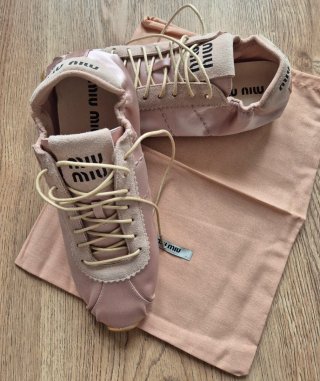 Sneakers Miu Miu Rosa Taglia 38
