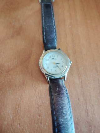 Reloj vintage Lotus marron y Plateado