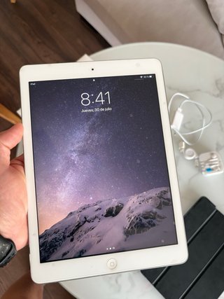Apple iPad Air Plata/Blanco