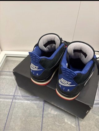 Air Jordan 4 Retro Nero Blu Rosso