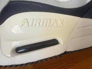 Nike Runner Zapatillas Blancas y Azul Marino