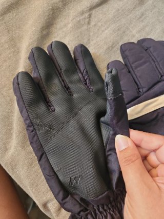 Guantes de Nieve Quechua Negros
