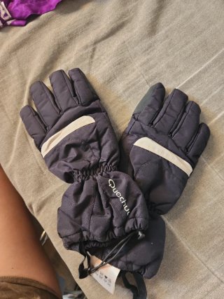 Guantes de Nieve Quechua Negros