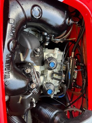 Moto Acuática Sea Doo GTX Roja y Negra remolque