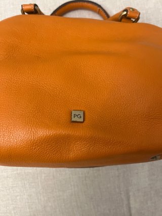 Bolso Piel Naranja Purificación García