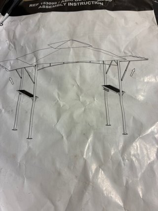 Pérgola para barbacoa