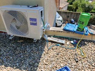 Recarga gas R410