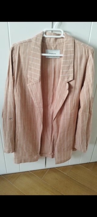 Blazer Rayas blancas Abierto Talla XS