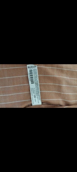 Blazer Rayas blancas Abierto Talla XS