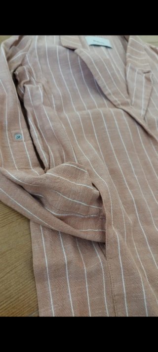 Blazer Rayas blancas Abierto Talla XS