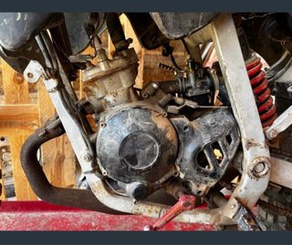 Motor Hispania 49cc Enduro/Motocross Negra