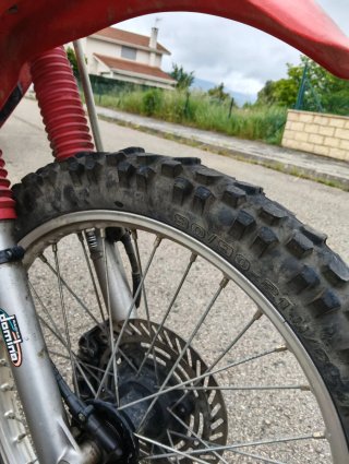 Honda CRM 75R Roja y Blanca