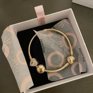 Bracciale Pandora Shine Cuore Luminoso + 2 charm